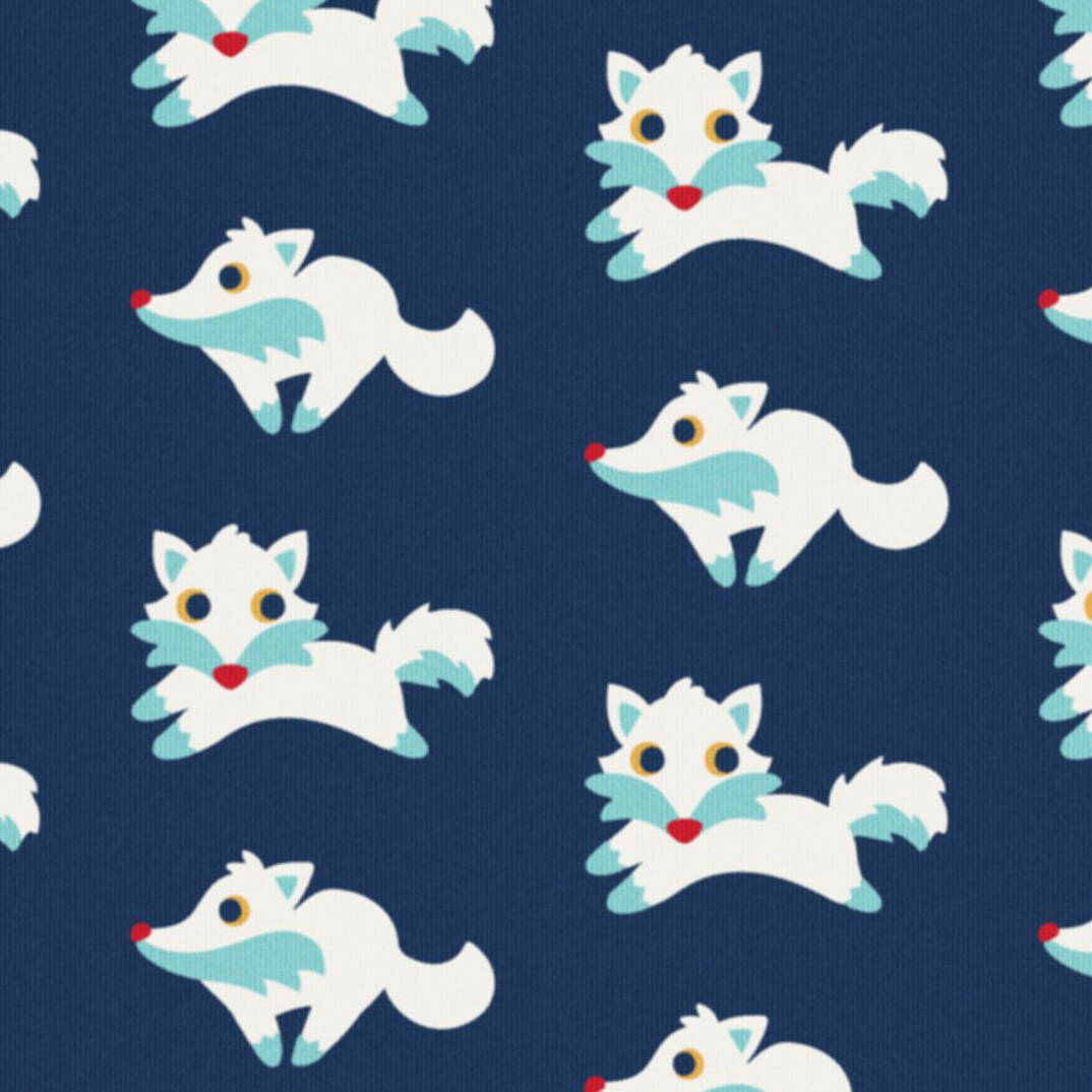 Maxomorra Trägeranzug Playsuit ARCTIC FOX