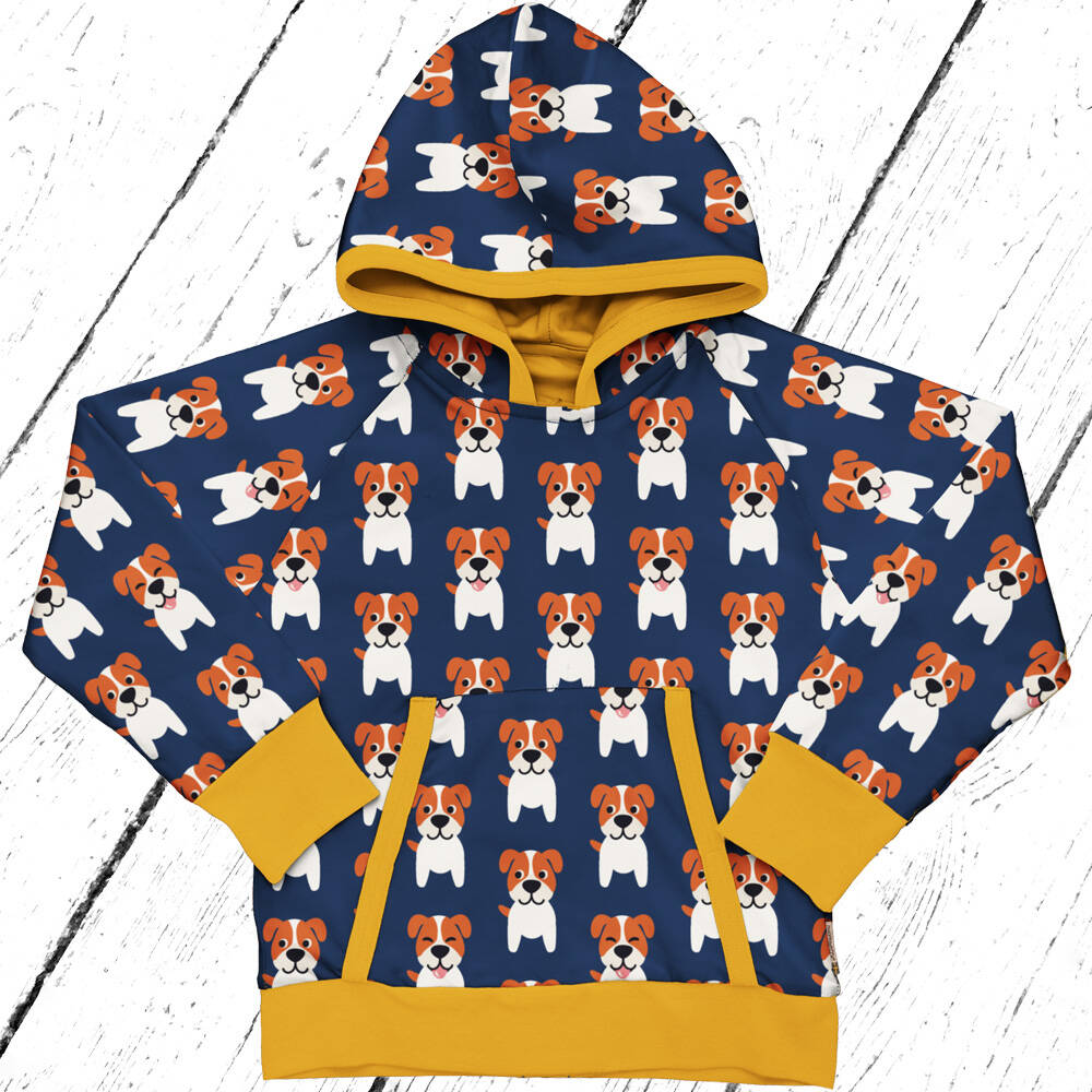 Maxomorra Lined Hoodie FARM DOG