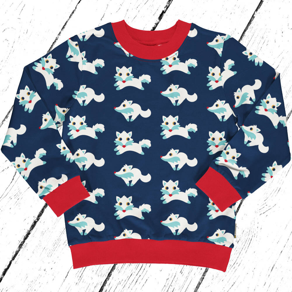Maxomorra Lined Sweater ARCTIC FOX