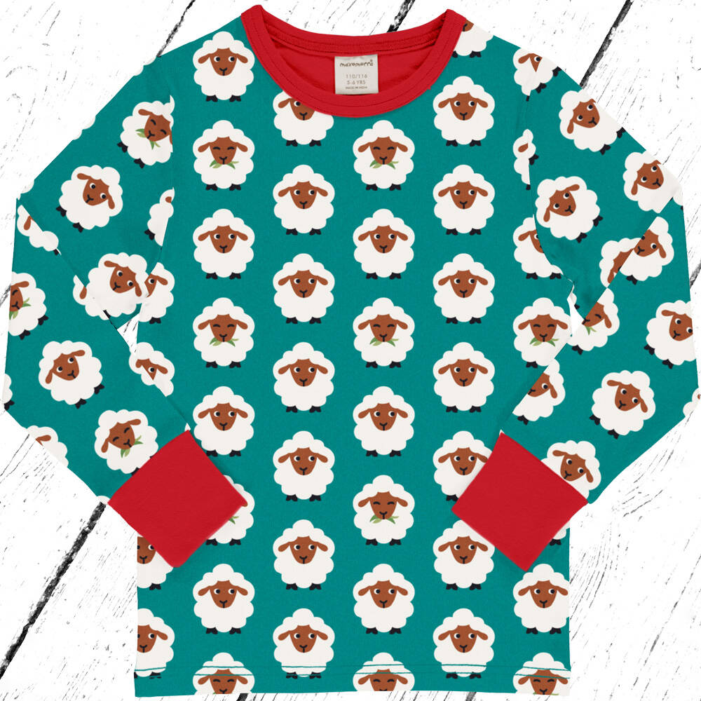 Maxomorra Shirt FARM SHEEP