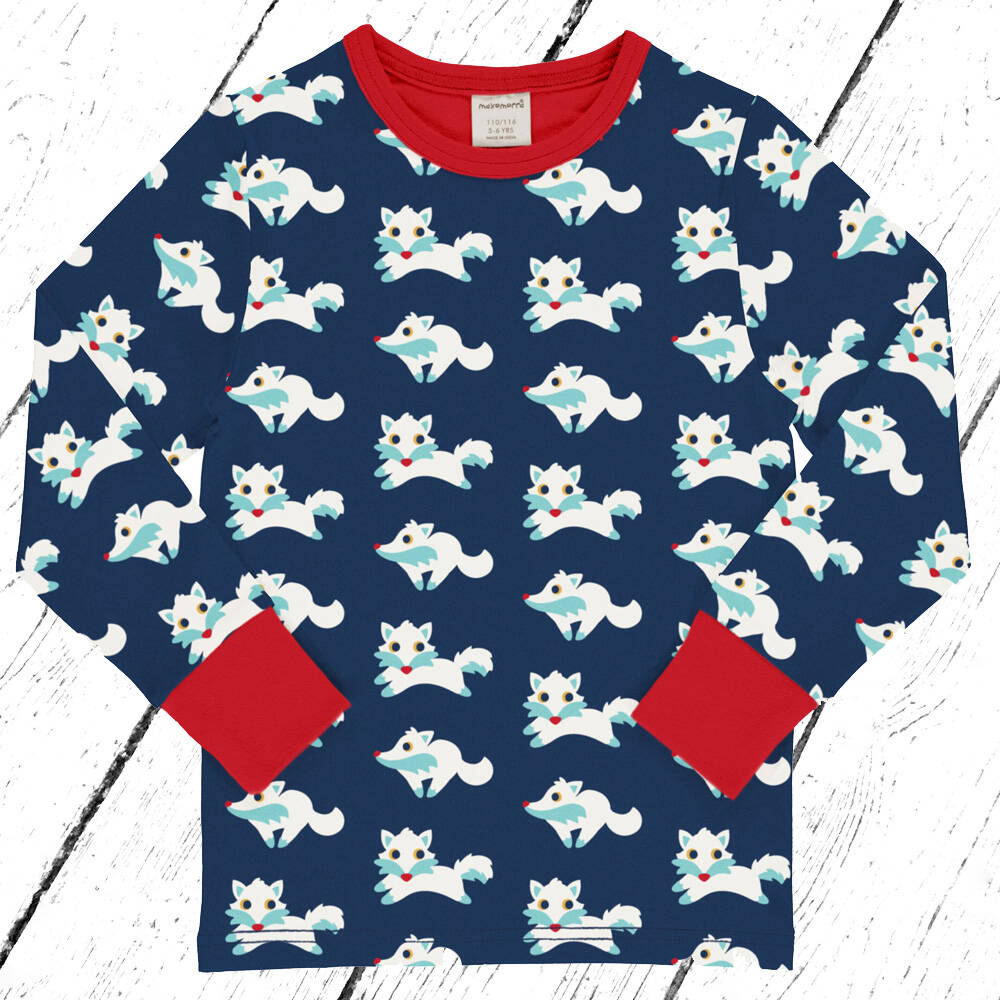 Maxomorra Shirt ARCTIC FOX