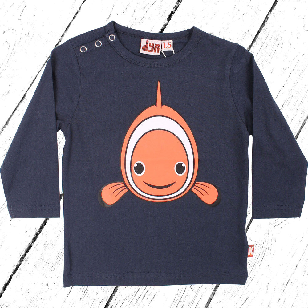 DYR Shirt Dyrcritter Baby T Dark Navy KLOVNEFISK