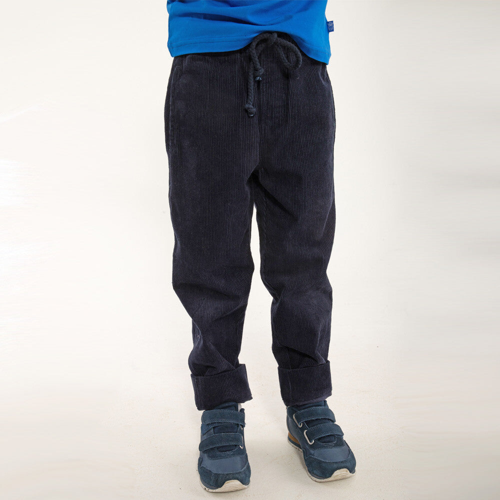 Danefae Hose Frede Cord Pants Dark Navy