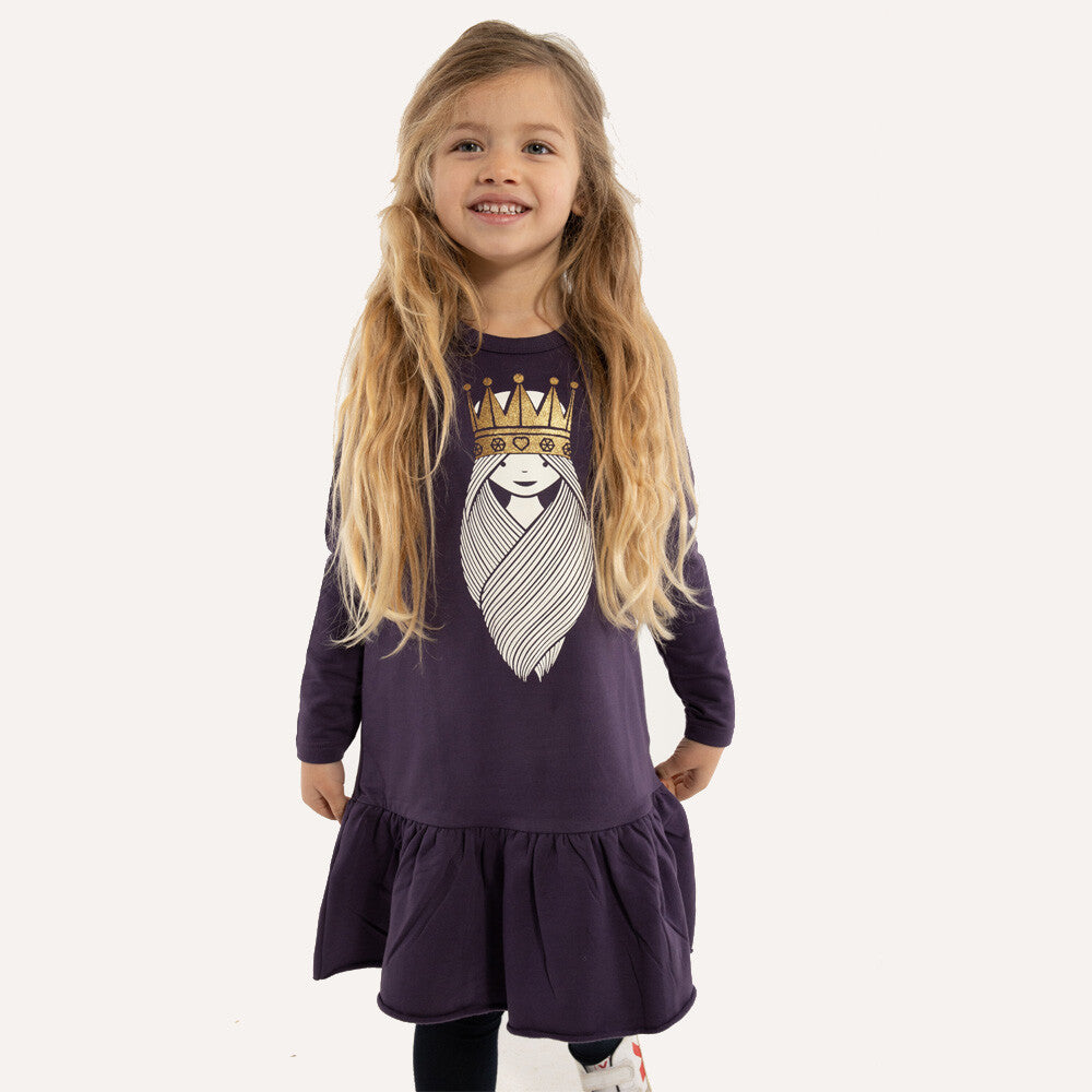 Danefae Kleid Cookie Dress Dark Navy PRINSESSE