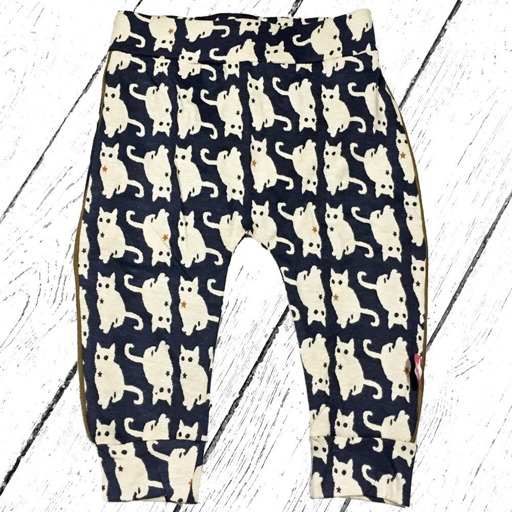 Kik-Kid Cat Print Jersey Hose