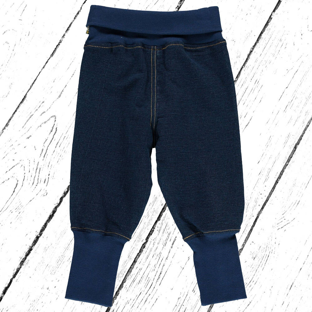 Maxomorra Hose Pant Rib INDIGO