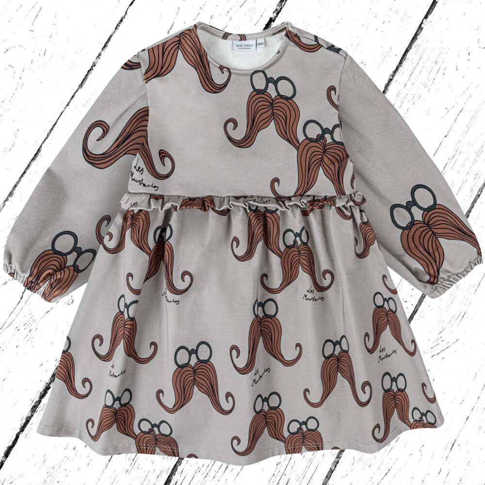 Dear Sophie Kleid Flared Dress MUSTACHE