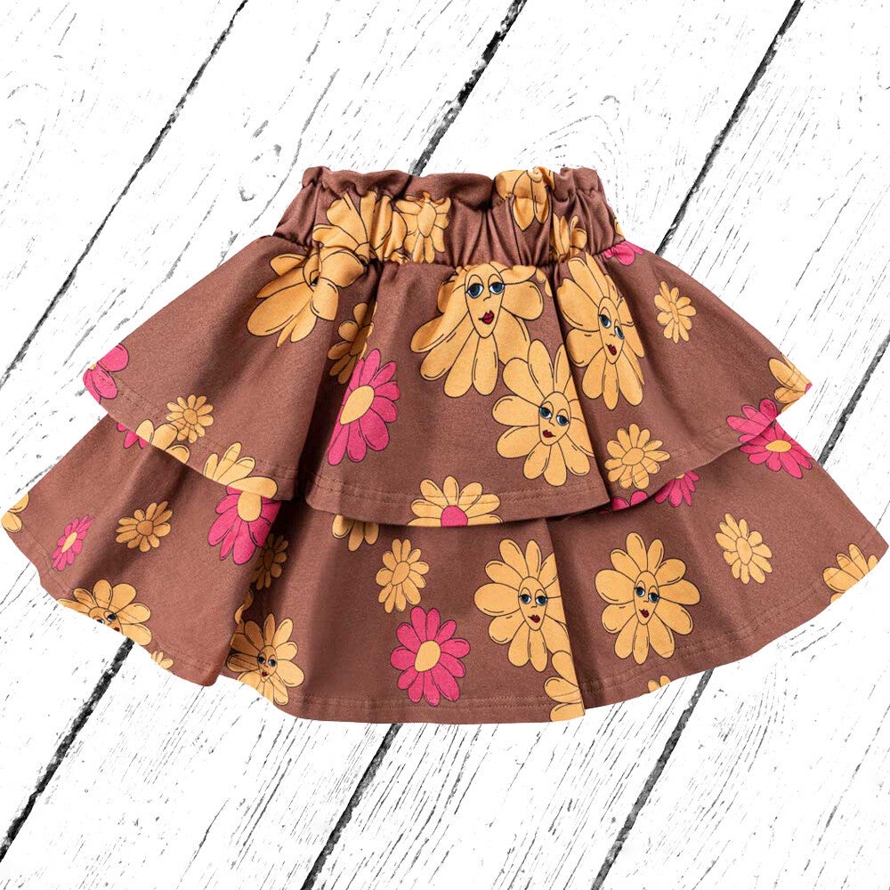 Dear Sophie Rock Wave Skirt FLOWERS