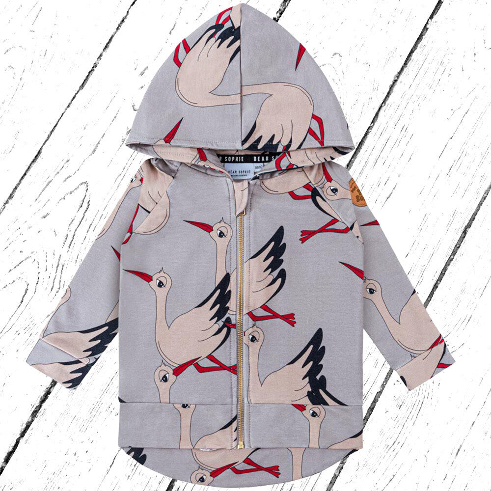 Dear Sophie Sweatjacke Hoodie STORK
