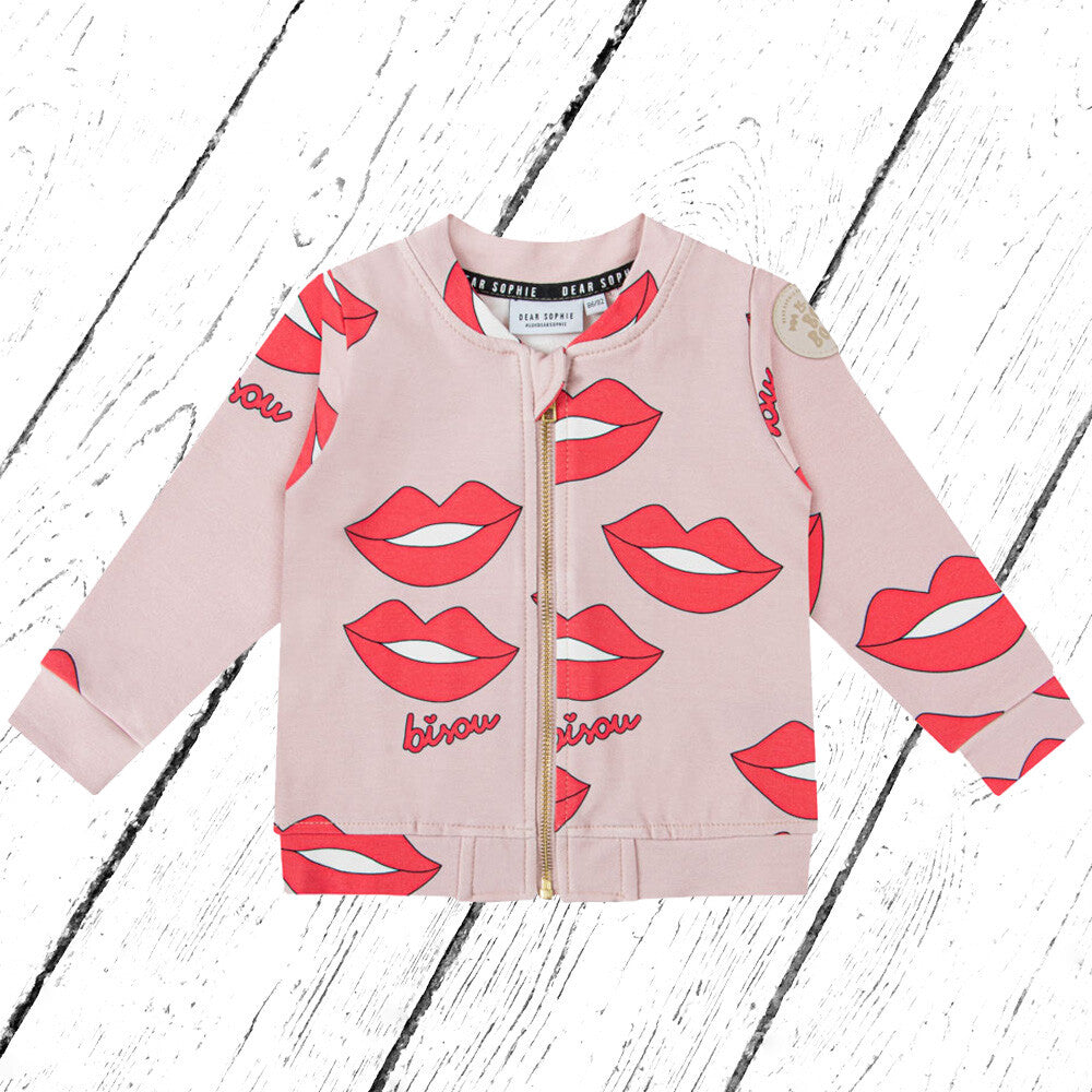 Dear Sophie Sweatjacke Bomber Jacket KISS