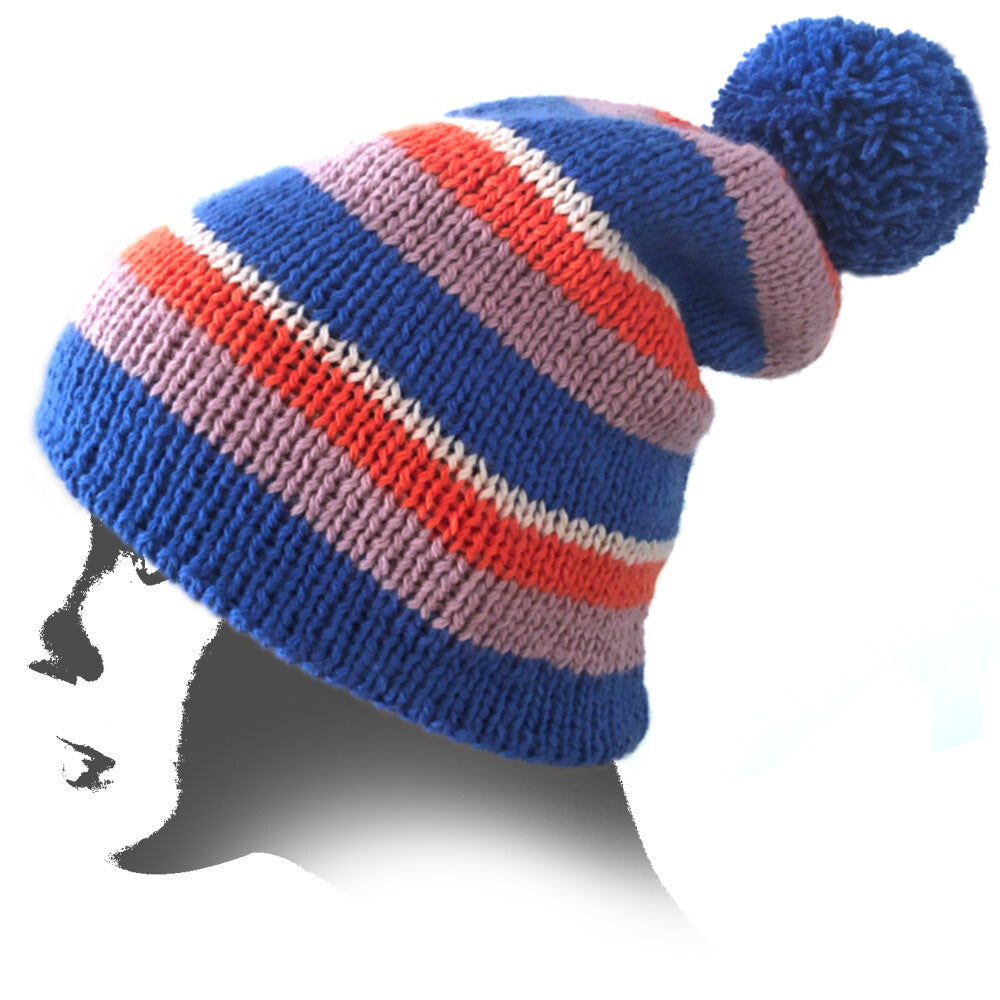 Mia Mohnstreusel Kaschmir Strickmütze
