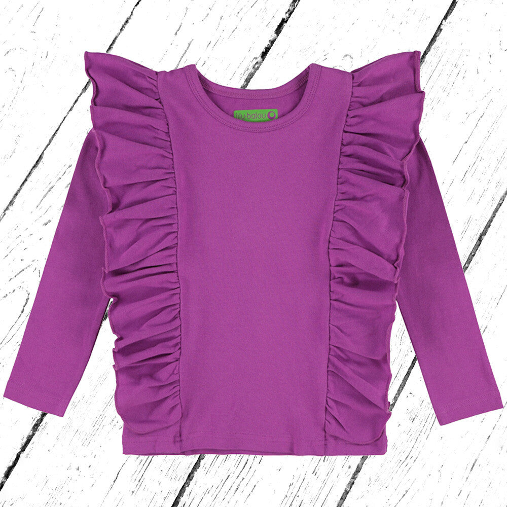 Lily Balou Shirt Charlotte Longsleeve Hyacinth Violet