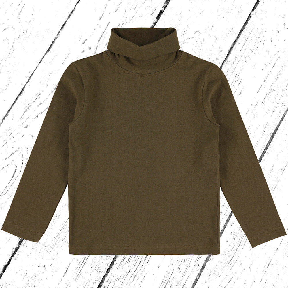 Lily Balou Shirt Emiel Turtleneck Dark Earth