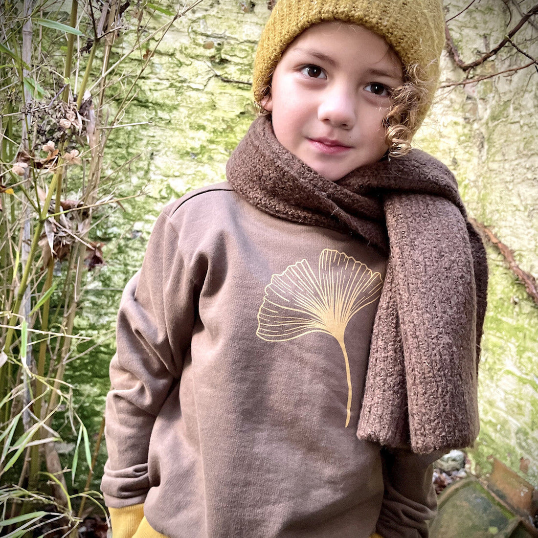 Lily Balou MIKA Sweater Dark Earth