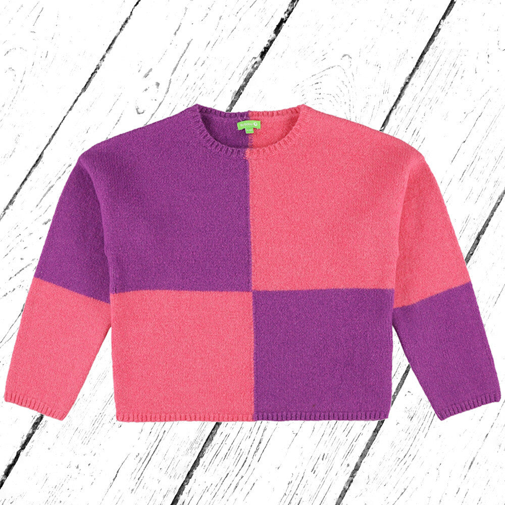 Lily Balou Strickpulli Storm Colourblock Jumper Hyacinth Violet