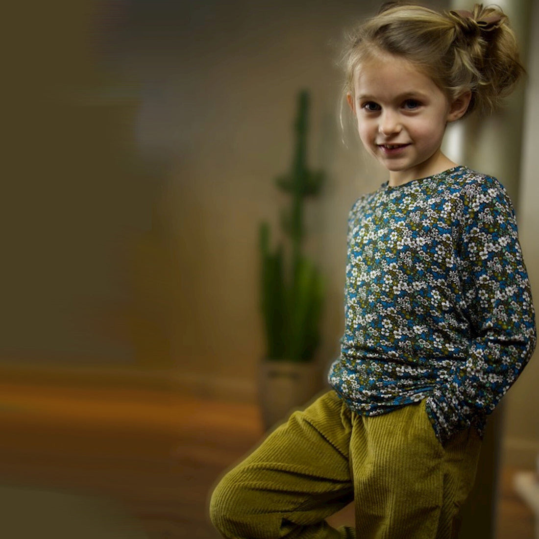 Lily Balou Kordhose Staf Trousers Bronze Mist