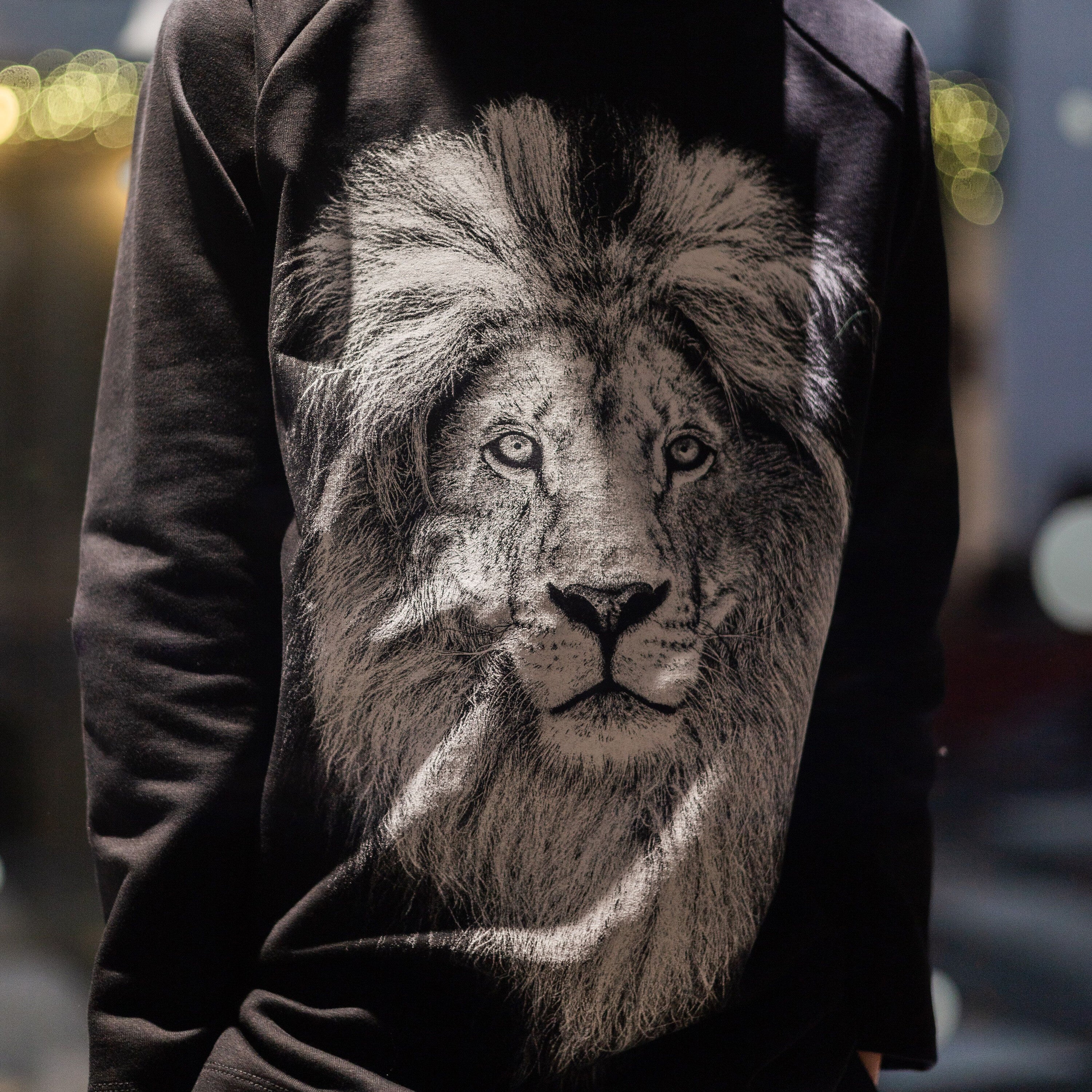 MOI KIDZ Hoodie Long Lion