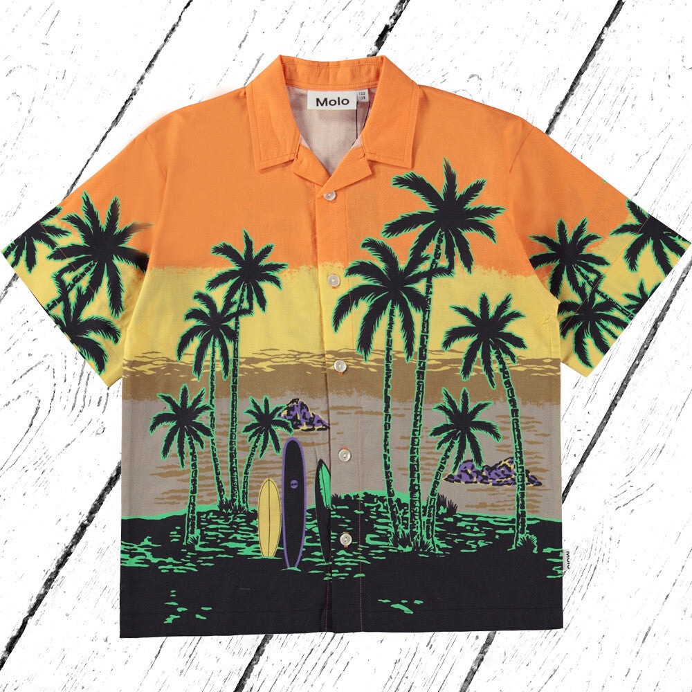 Molo Hawaiihemd Rui Crispy Sunset