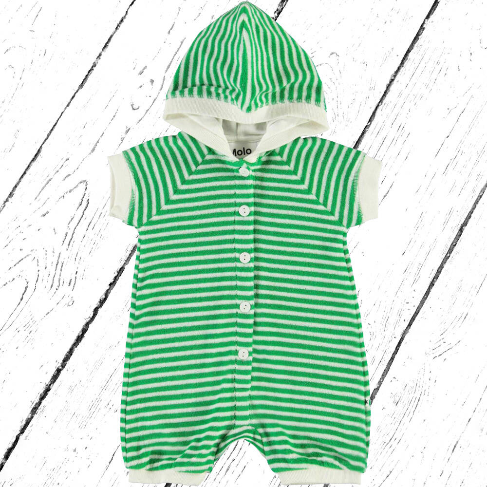 Molo Overall Fidelia Fine Green Stripe