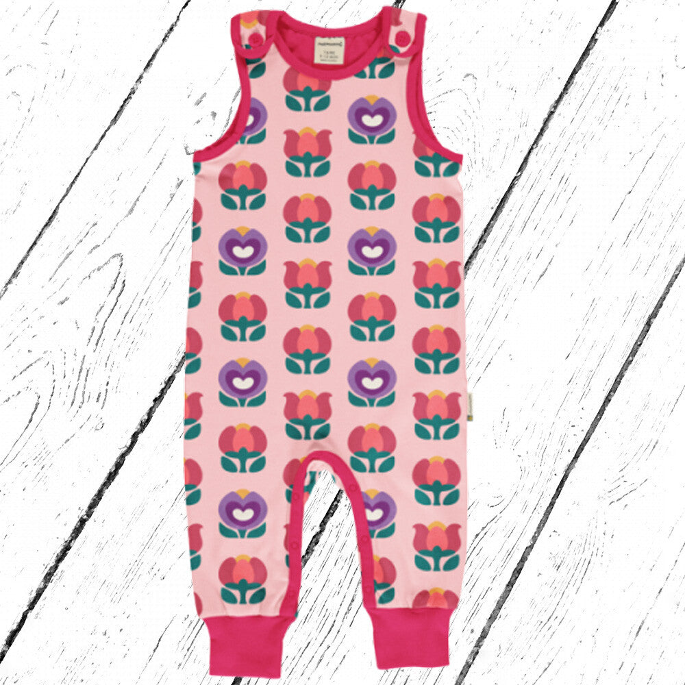 Maxomorra Trägeranzug Playsuit PICNIC TULIP