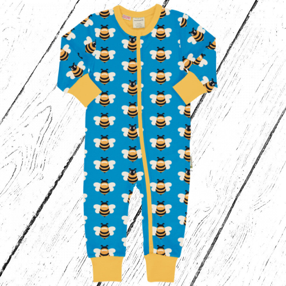 Maxomorra Overall Rompersuit PICNIC BEE