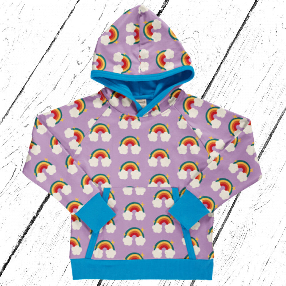 Maxomorra Lined Hoodie TALES RAINBOW