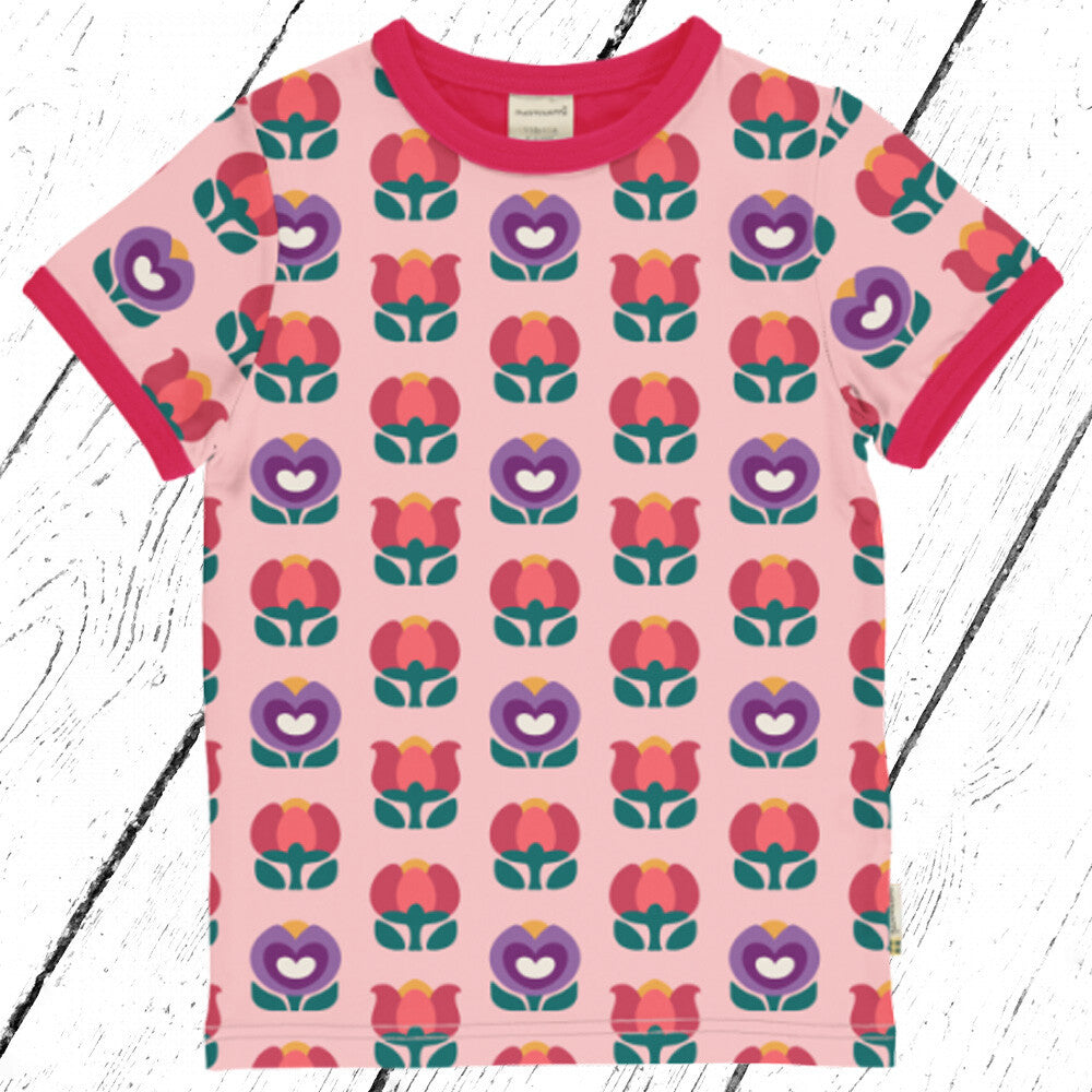 Maxomorra T-Shirt PICNIC TULIP