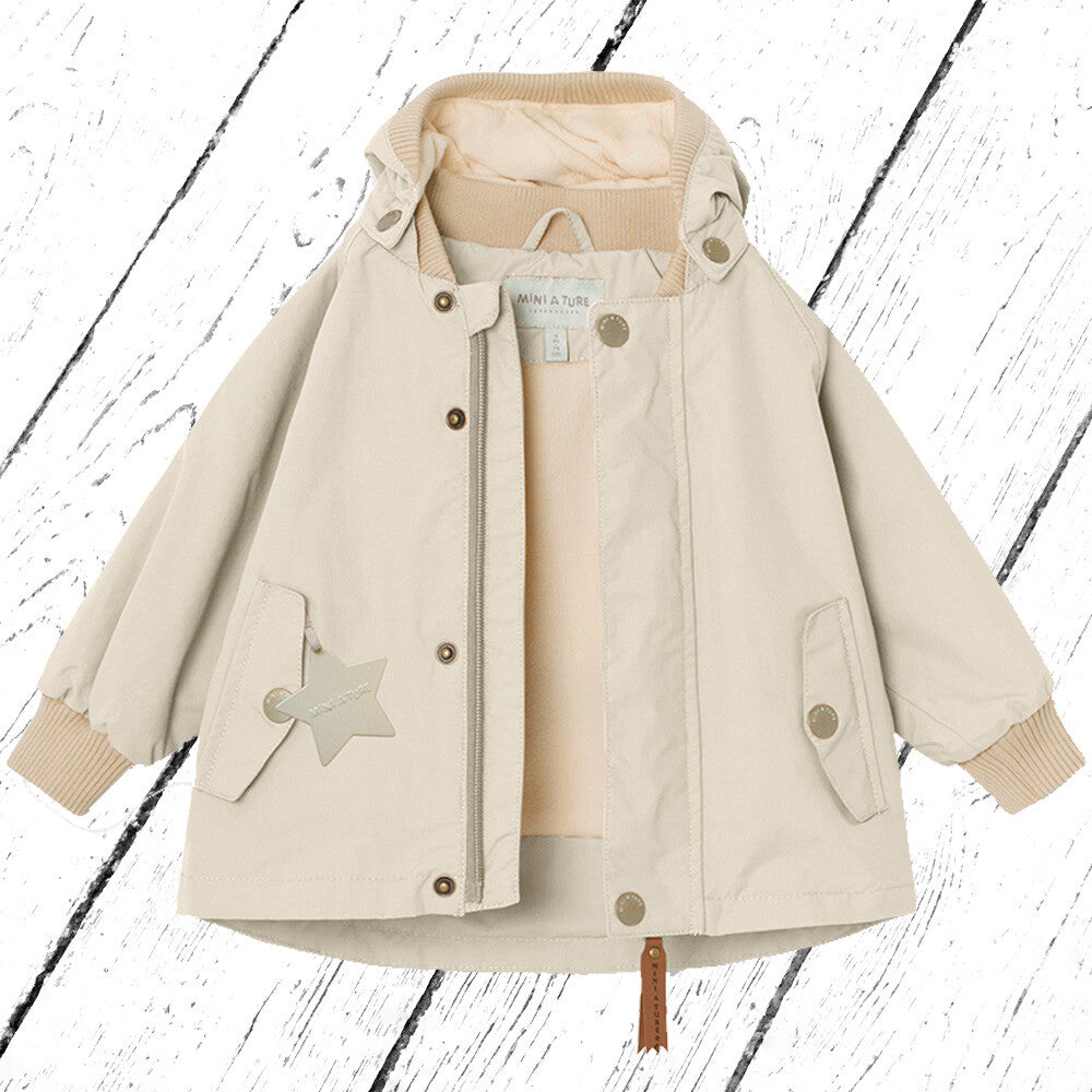 Mini A Ture Outdoorjacke Wally Jacket White Swan