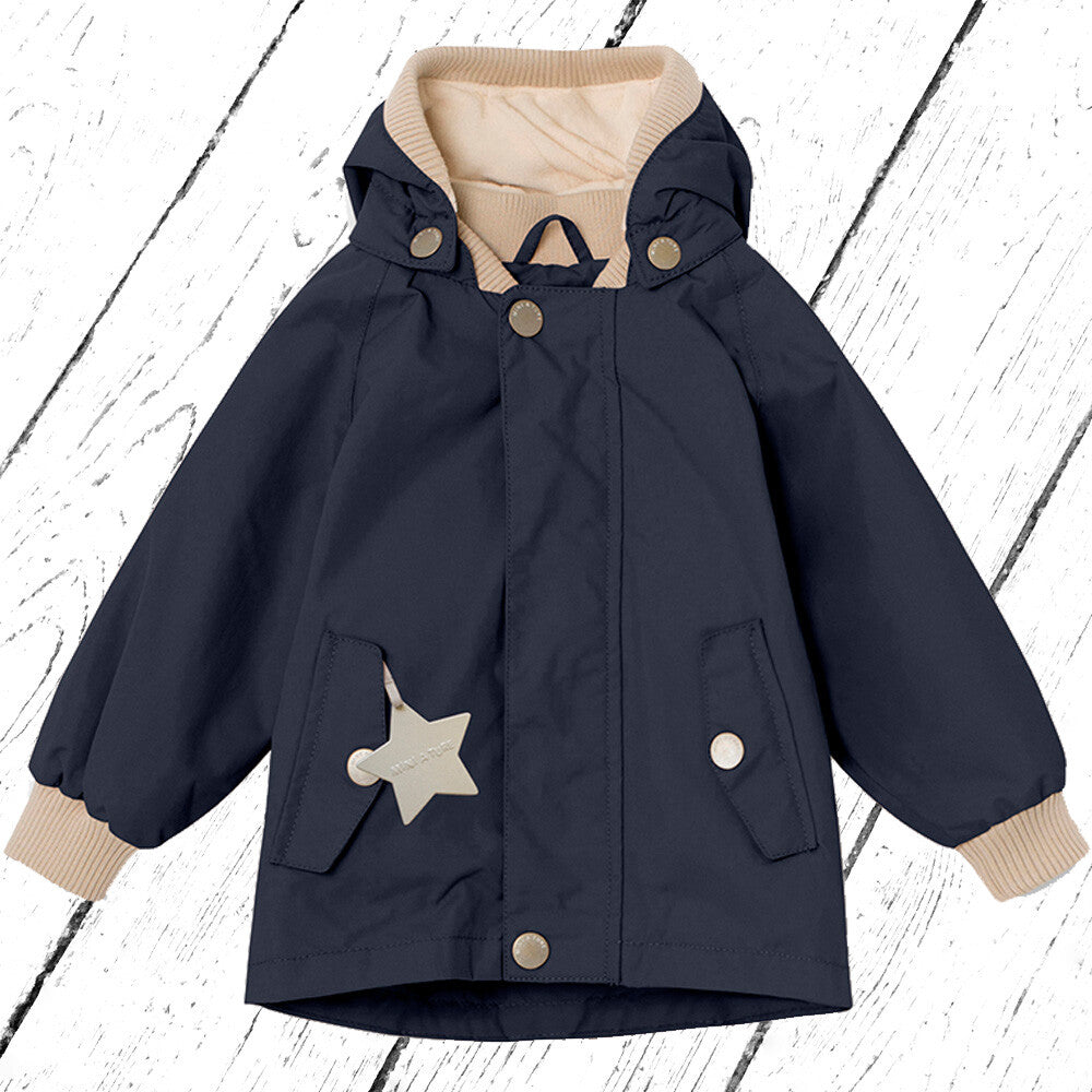 Mini A Ture Übergangs-Outdoorjacke MATWALLY fleece lined Jacket Ombre Blue