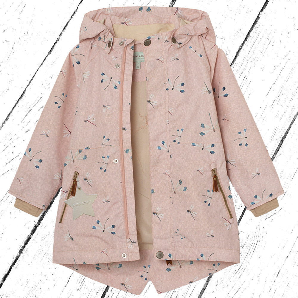 Mini A Ture Outdoorjacke Vikaya Jacket Print Rose Dragonfly