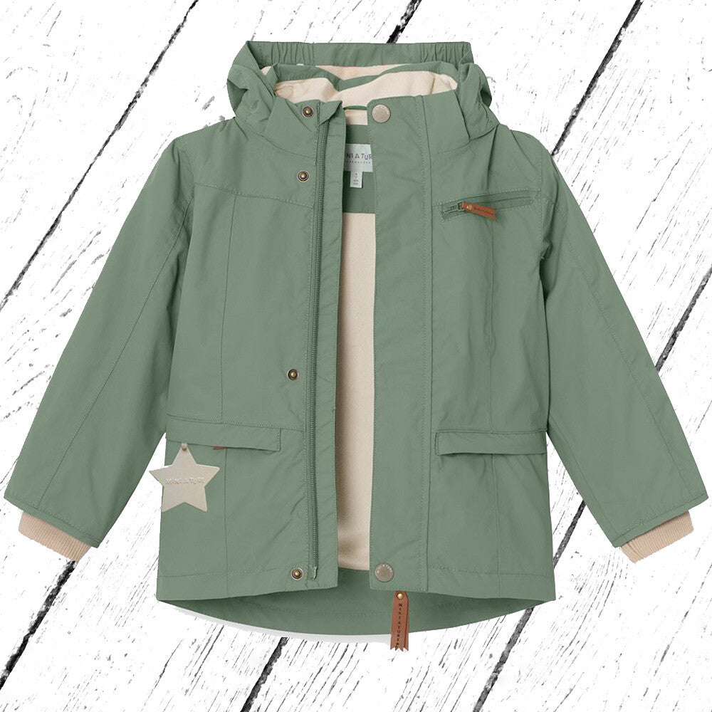 Mini A Ture Outdoorjacke Vestayan Jacket Granite Green