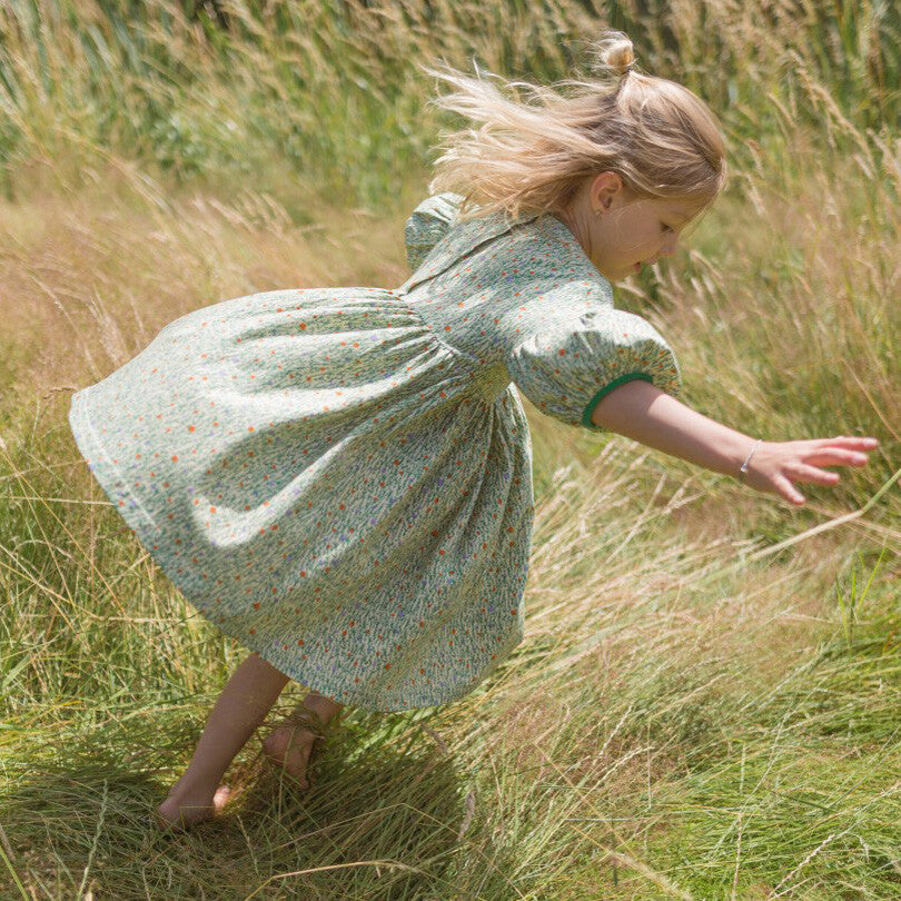 Baba Kidswear Kleid Ella Dress Flower Field