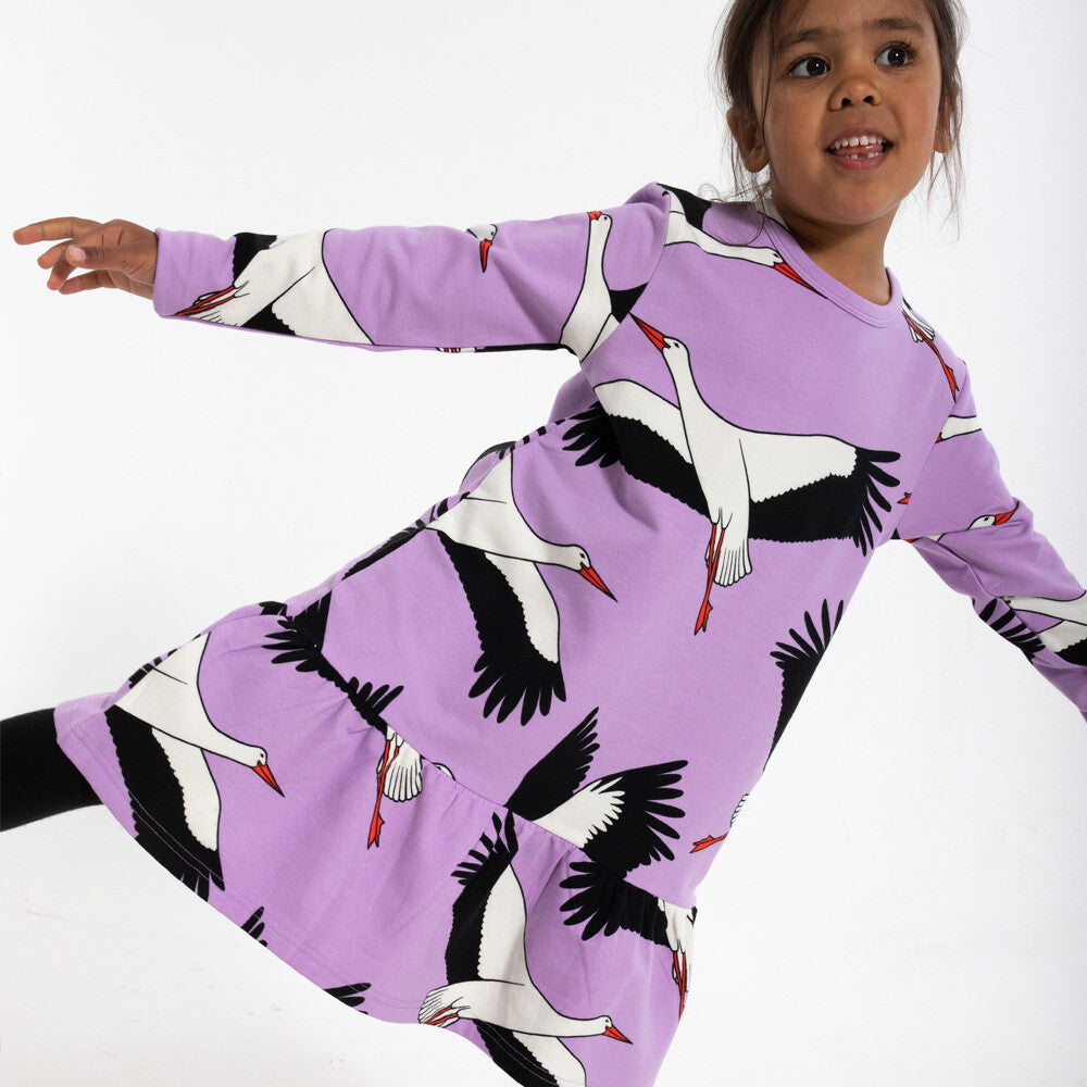 Danefae Kleid Shibuya Dress Soft Viola Stork