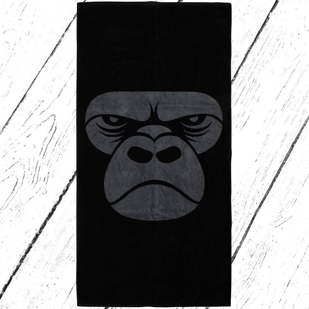 DYR Badehandtuch Towel Black Warm Grey ZOOMGORILLA