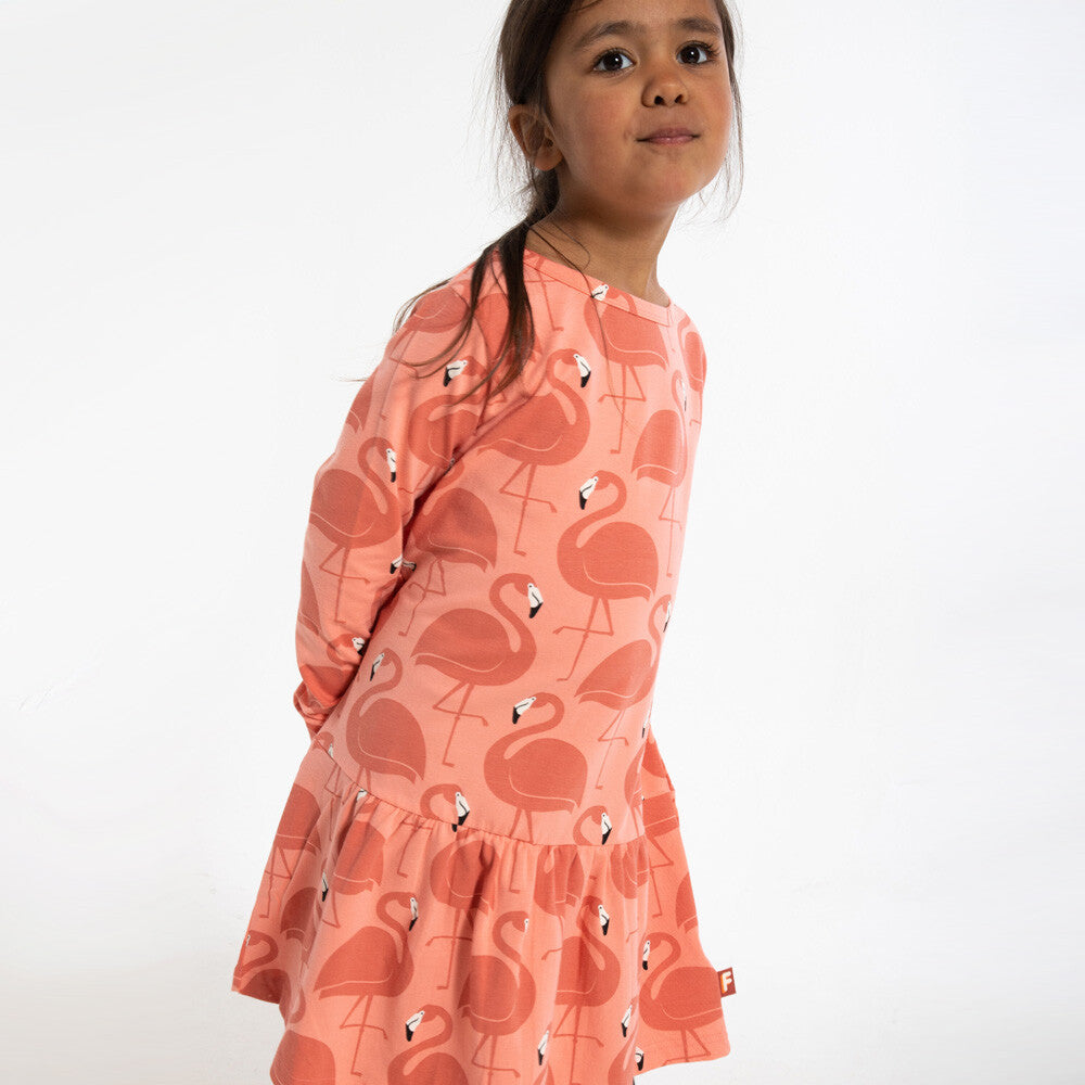 DYR Kleid Zanzi Dress Coral FLAMINGOER