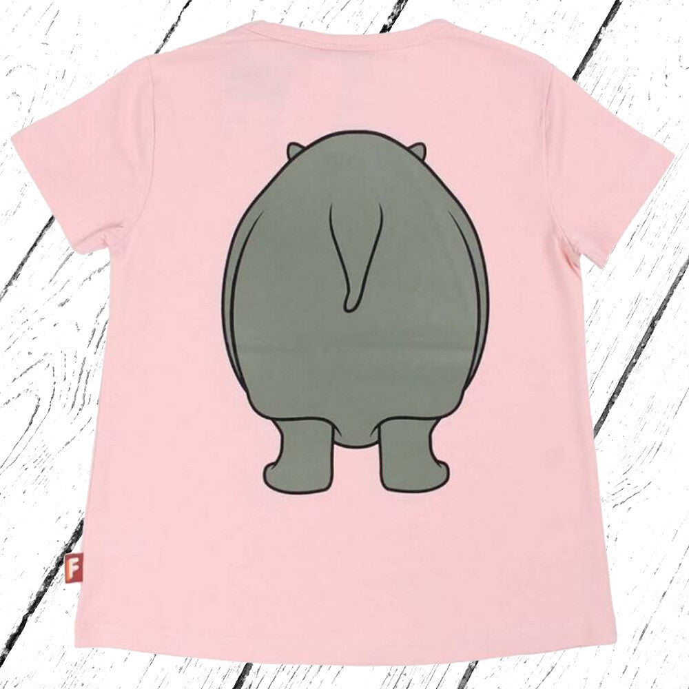 DYR T-Shirt Wildlife T Powder Peach HIPPO