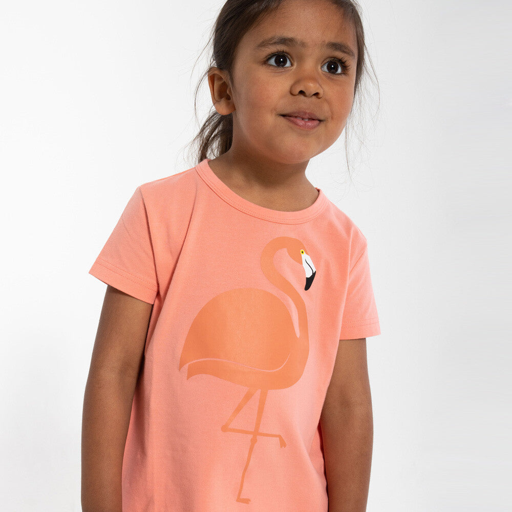 DYR T-Shirt Wildlife T Coral FLAMINGO