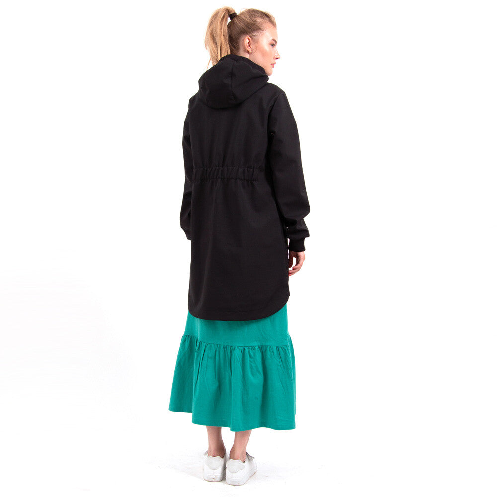 Danefae Ladys Outdoormantel DaneLaura Softshell Black