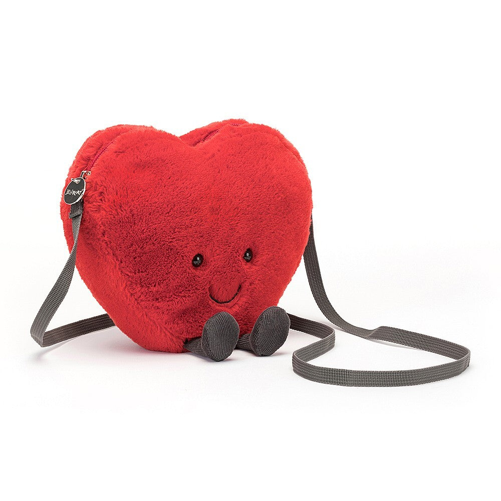 Jellycat Umhängetasche Amuseable Red Heart Bag