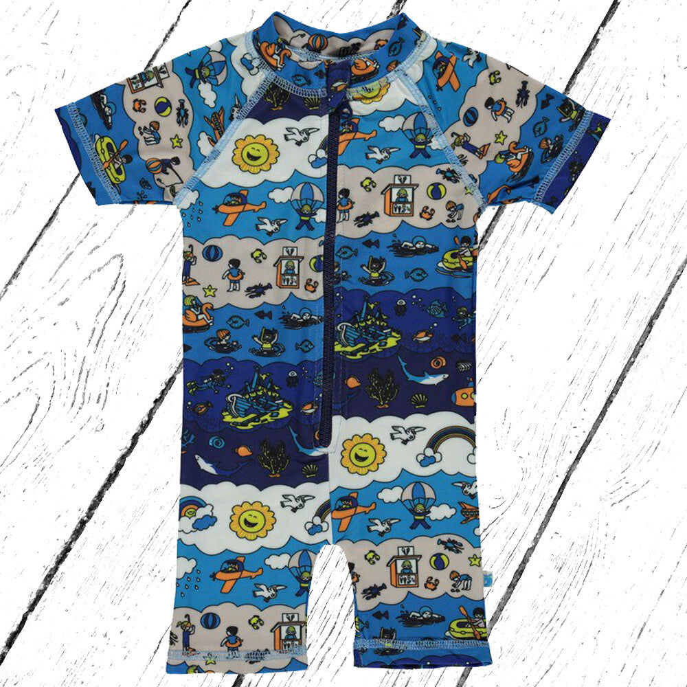 Smafolk UV Badeoverall Swimsuit Beach Landscape