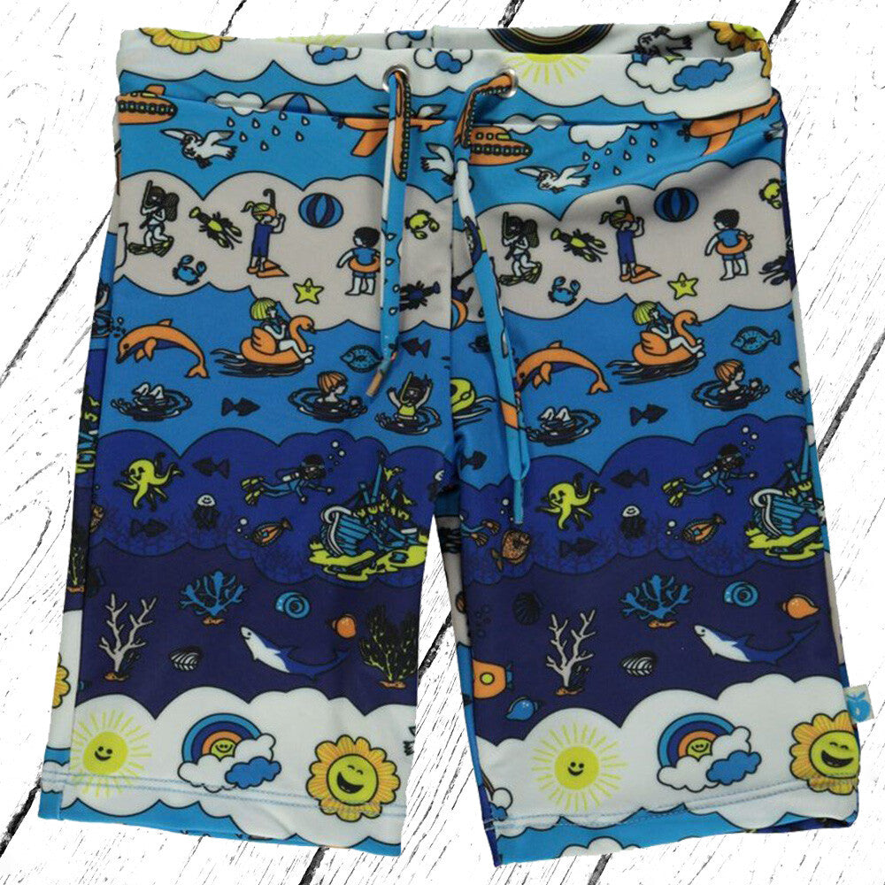 Smafolk UV Badehose Swimshorts Beach Landscape