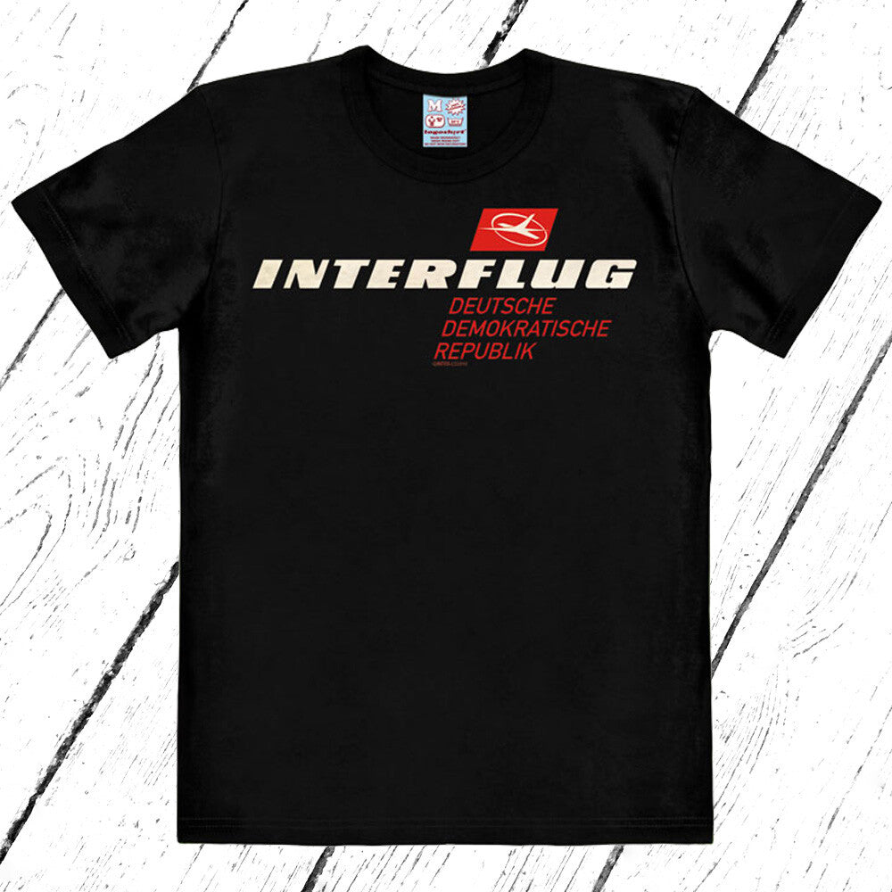 Logoshirt Men T-Shirt Interflug DDR