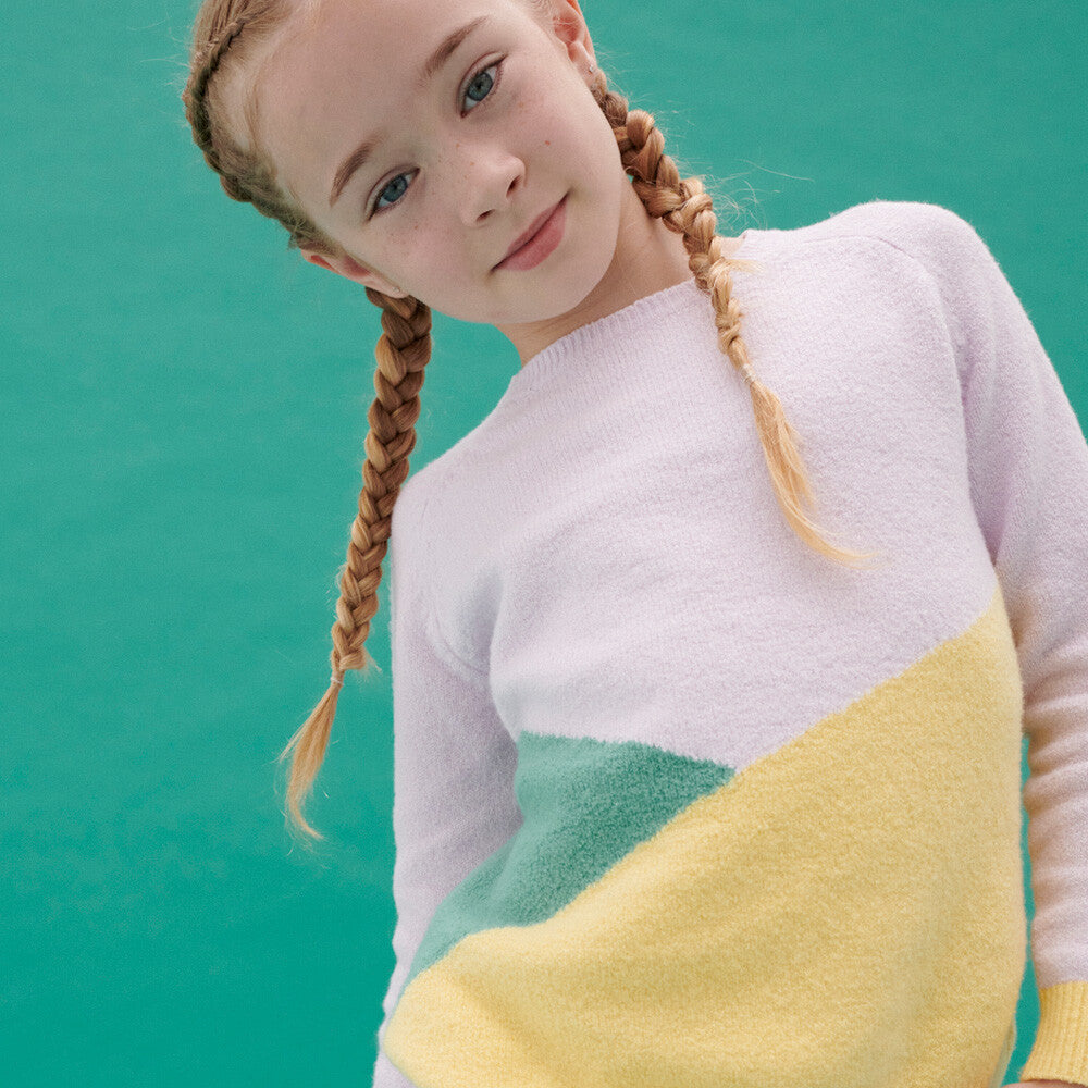 Lily Balou Strickpulli Irma Jumper Lavender Fog