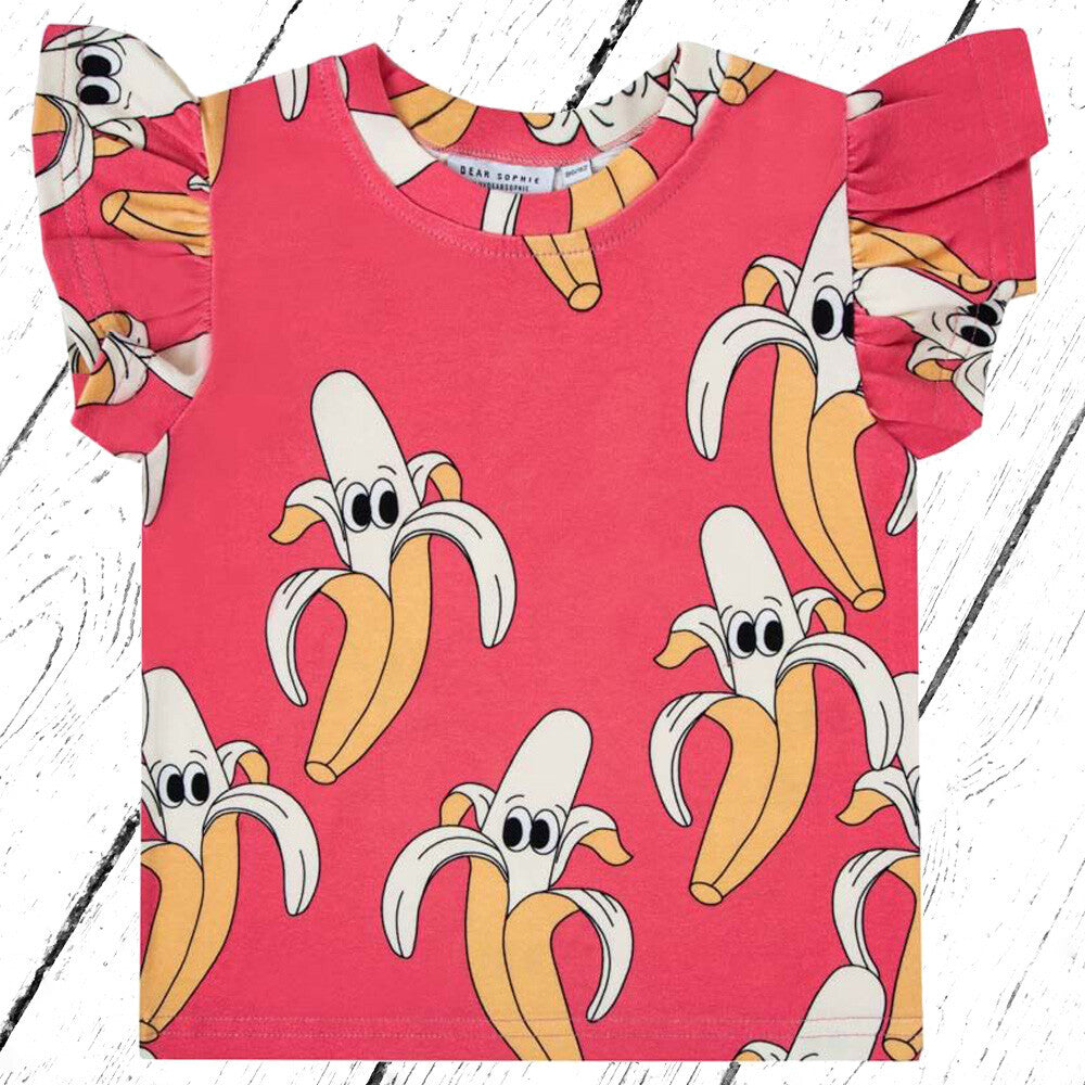 Dear Sophie T-Shirt Frill Tank BANANA