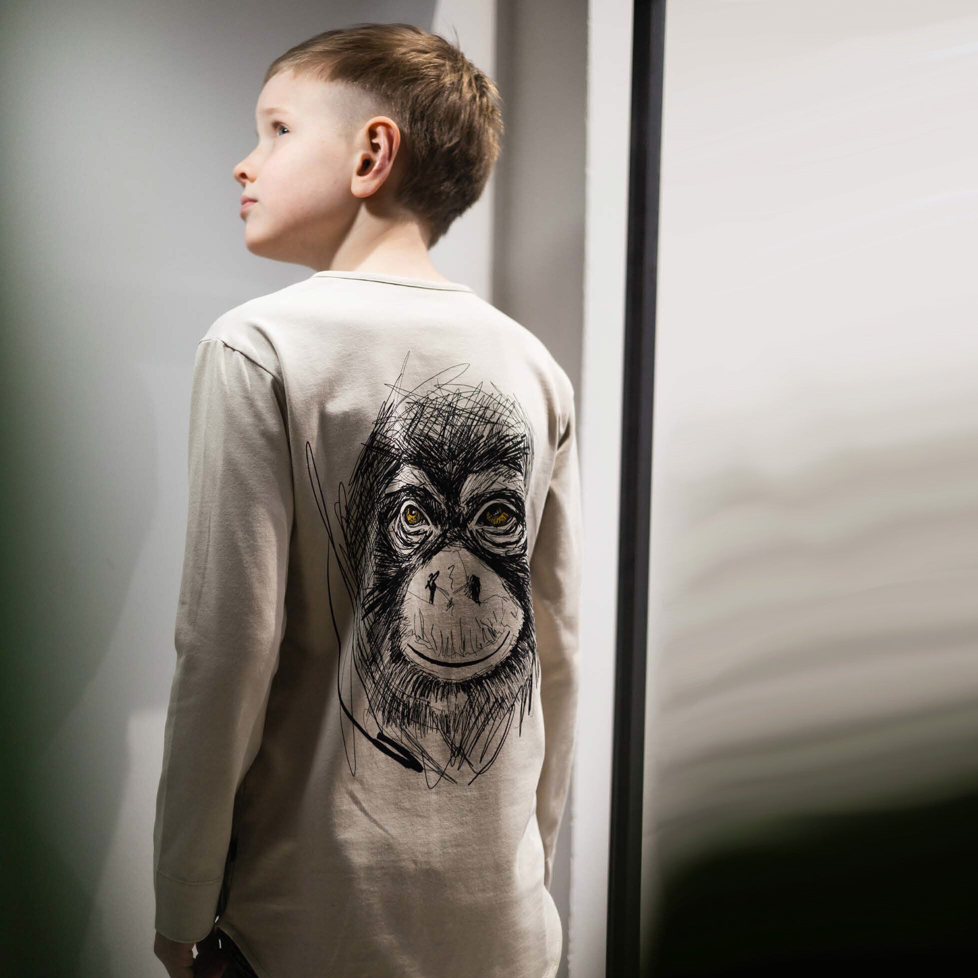 MOI KIDZ Shirt Monkey