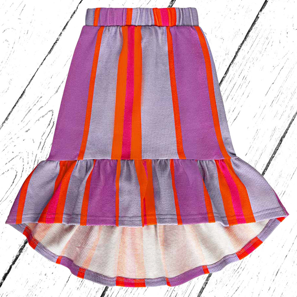 Dear Sophie Rock STRIPES WAFFLE Long Skirt