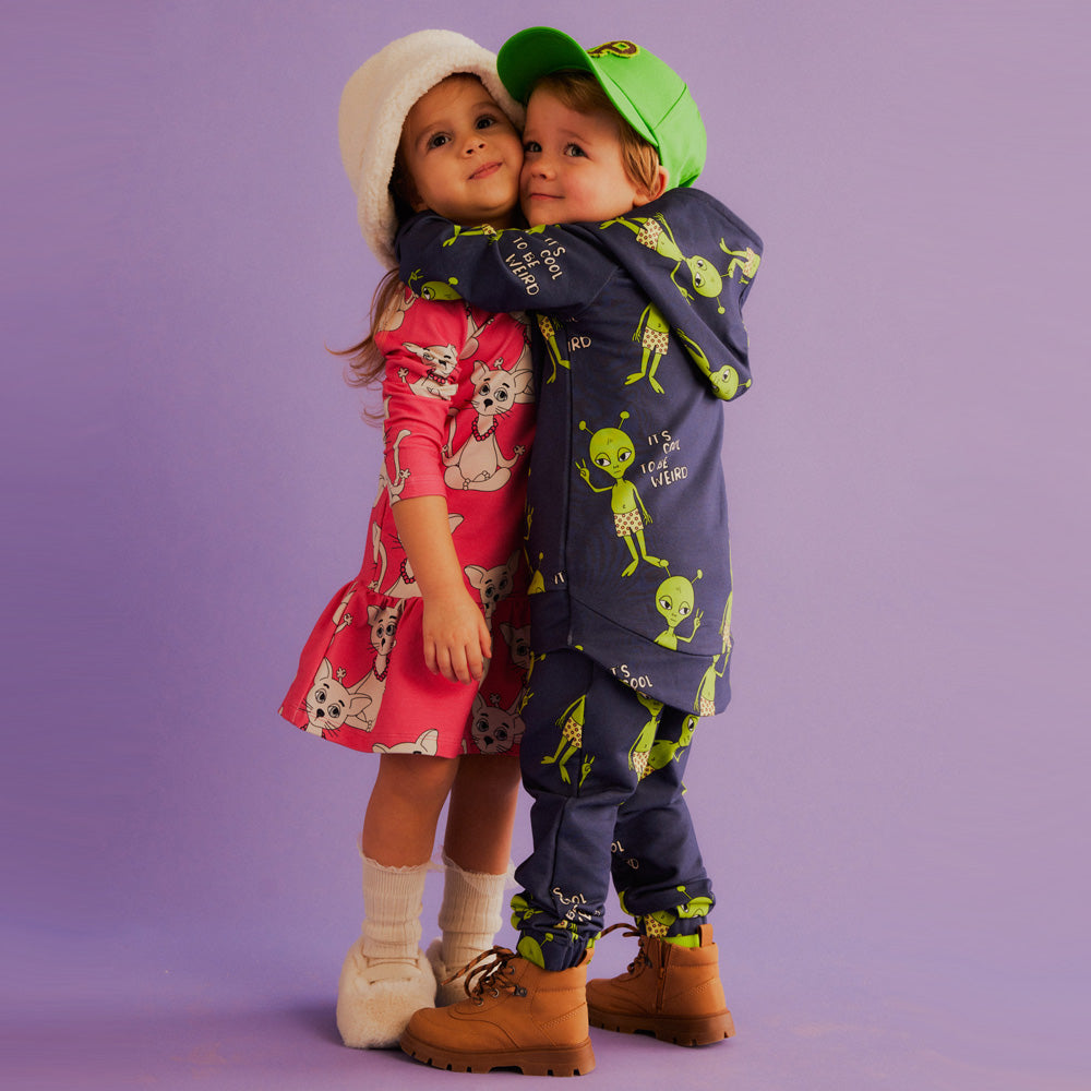 Dear Sophie Kapuzenjacke ALIEN Hoodie Navy