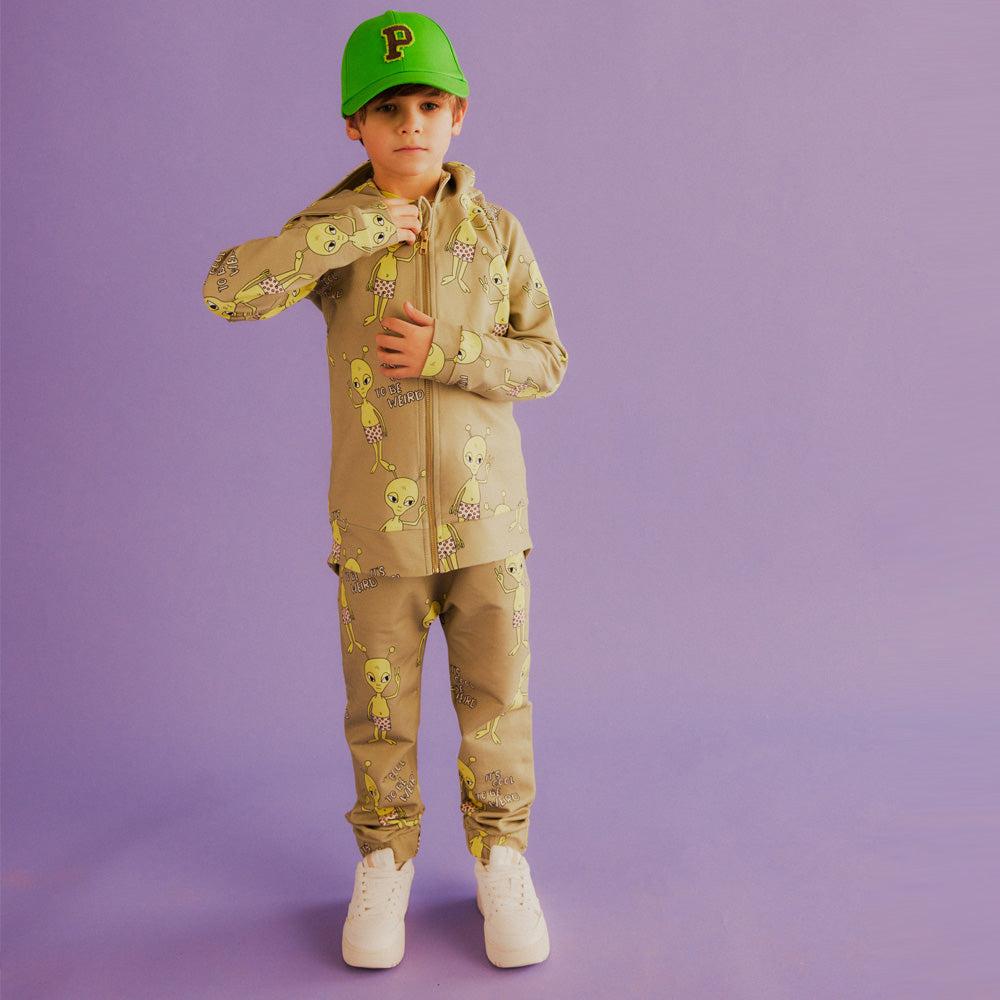 Dear Sophie Kapuzenjacke ALIEN Hoodie Olive