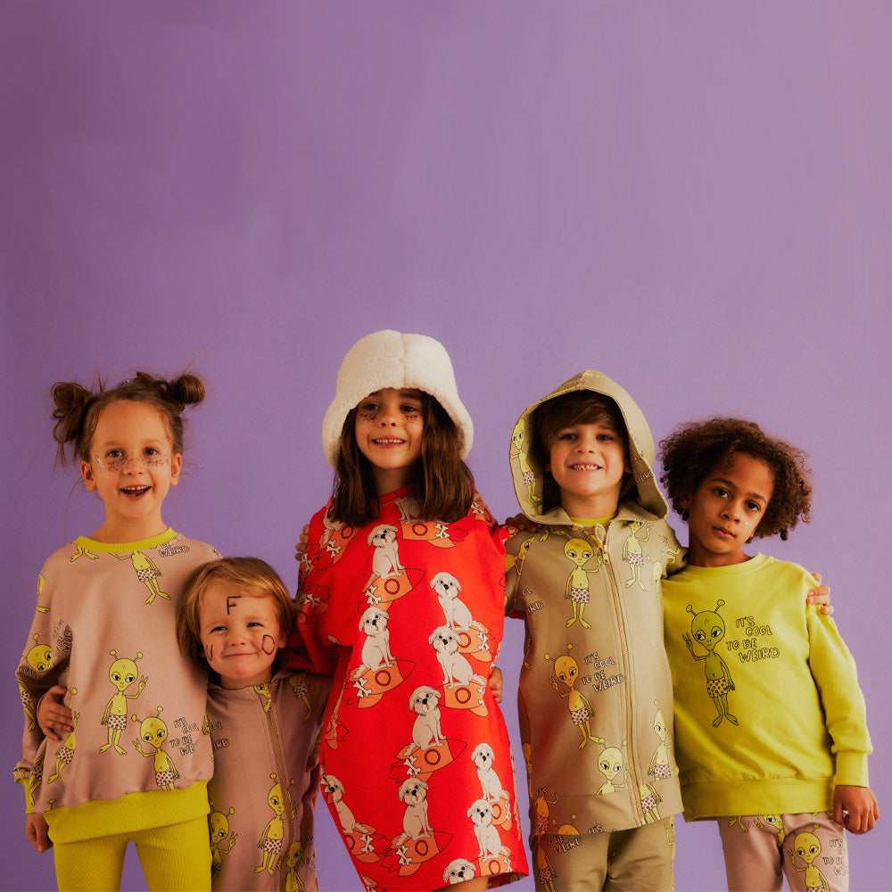 Dear Sophie Kapuzenjacke ALIEN Hoodie Olive