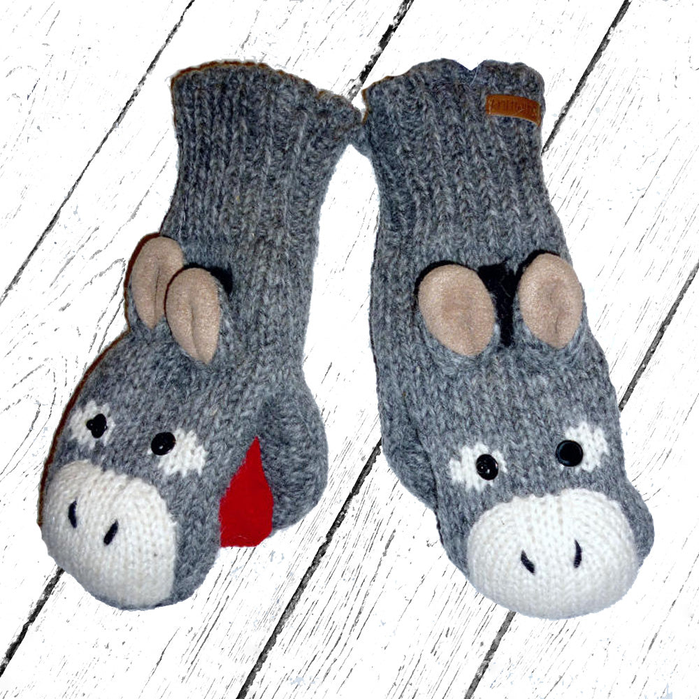 KnitWits Handschuhe Donkey